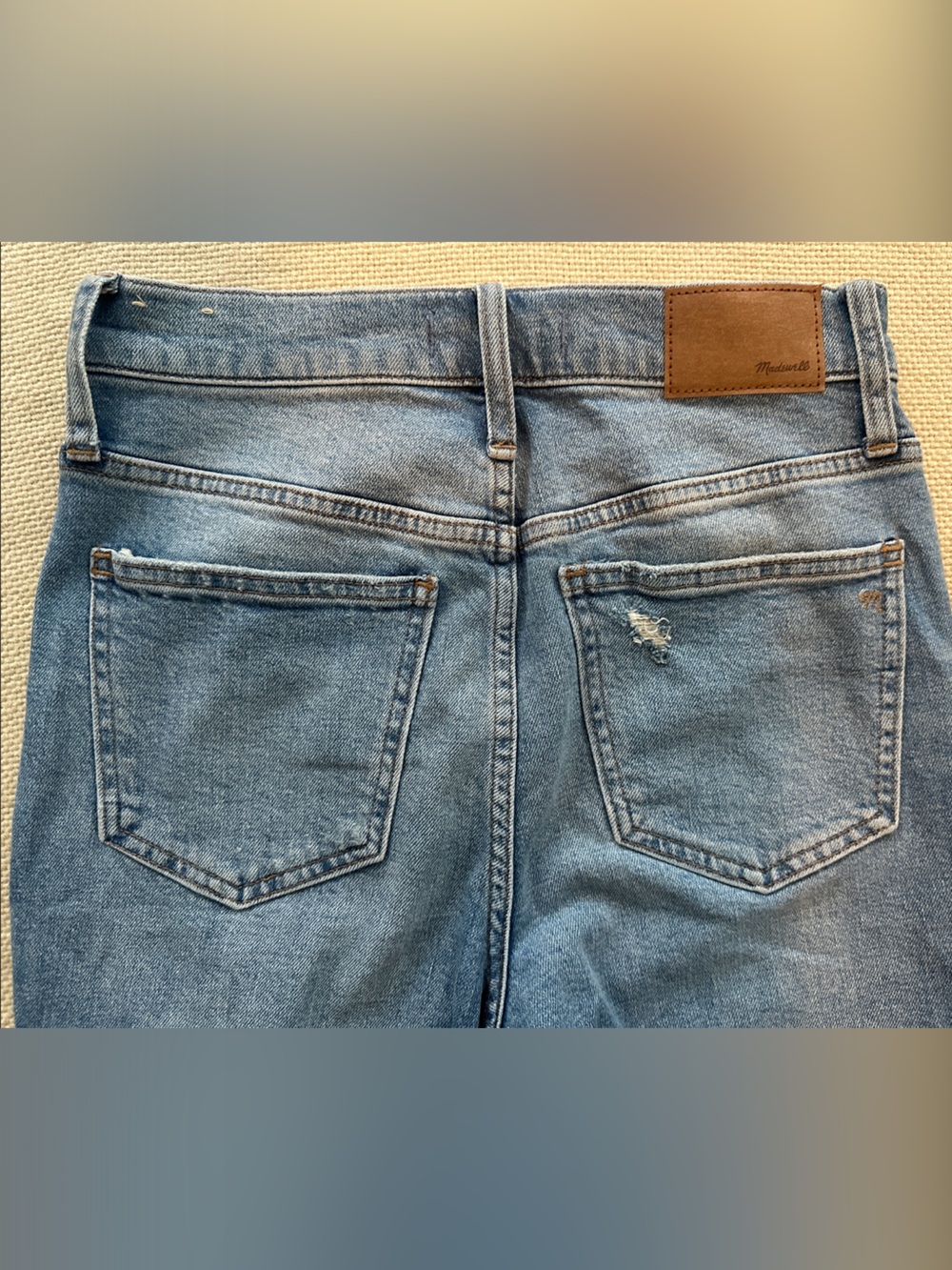 Madewell Distressed Perfect Vintage Jean NWT Sz 24 - Picture 11 of 11